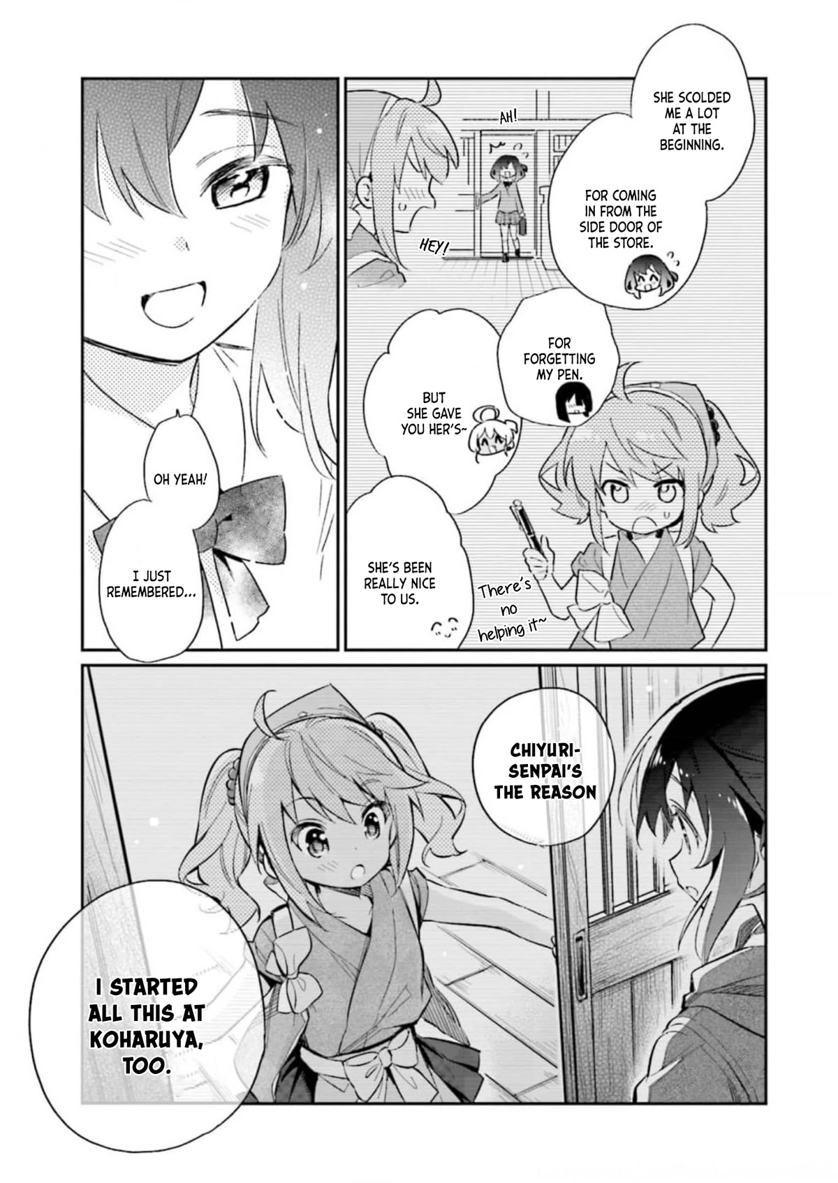 Chotto Ippai! Chapter 54 page 13 - Chapter 54: The Trio's Secret Meaning