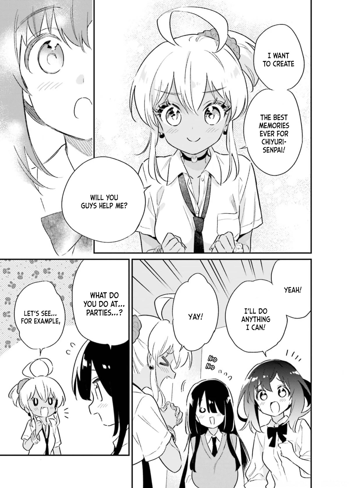 Chotto Ippai! Chapter 54 page 5 - Chapter 54: The Trio's Secret Meaning