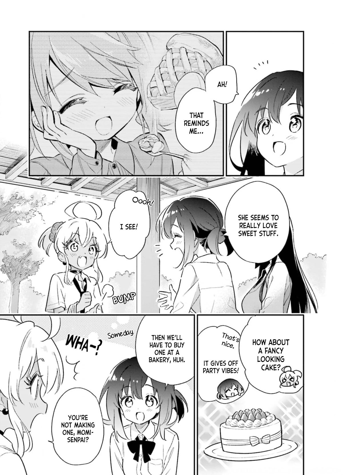 Chotto Ippai! Chapter 54 page 7 - Chapter 54: The Trio's Secret Meaning