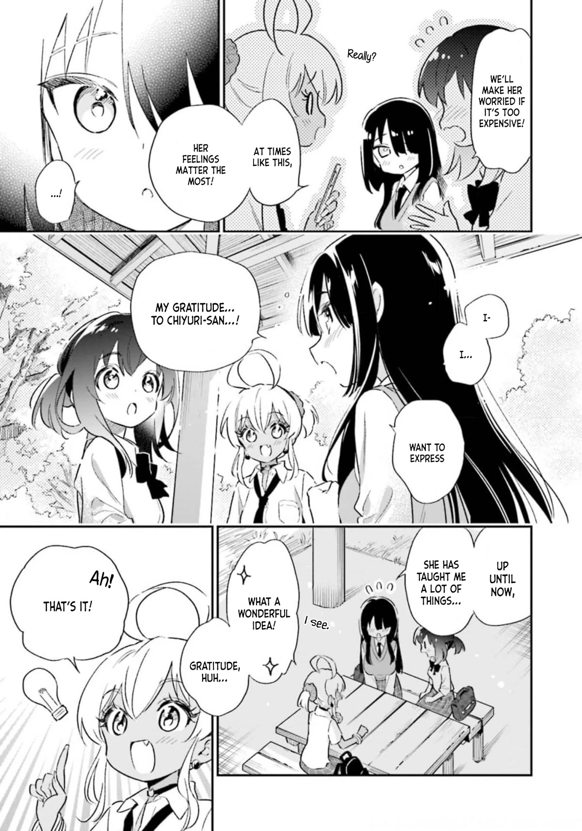 Chotto Ippai! Chapter 54 page 9 - Chapter 54: The Trio's Secret Meaning