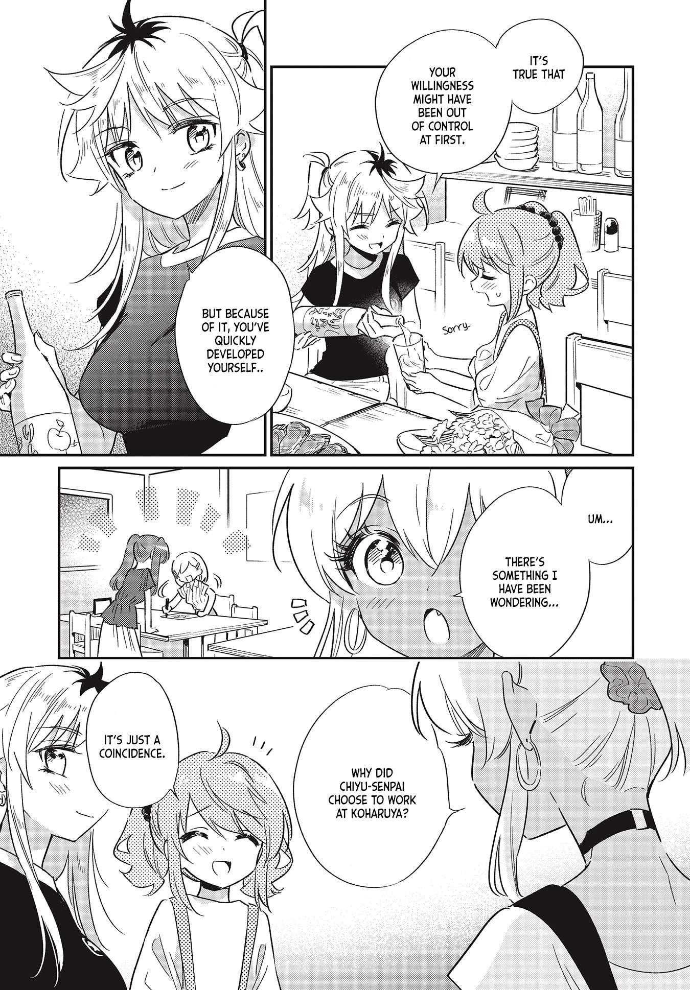 Chotto Ippai! Chapter 55 page 9 - Chapter 55: A Party of Smiles