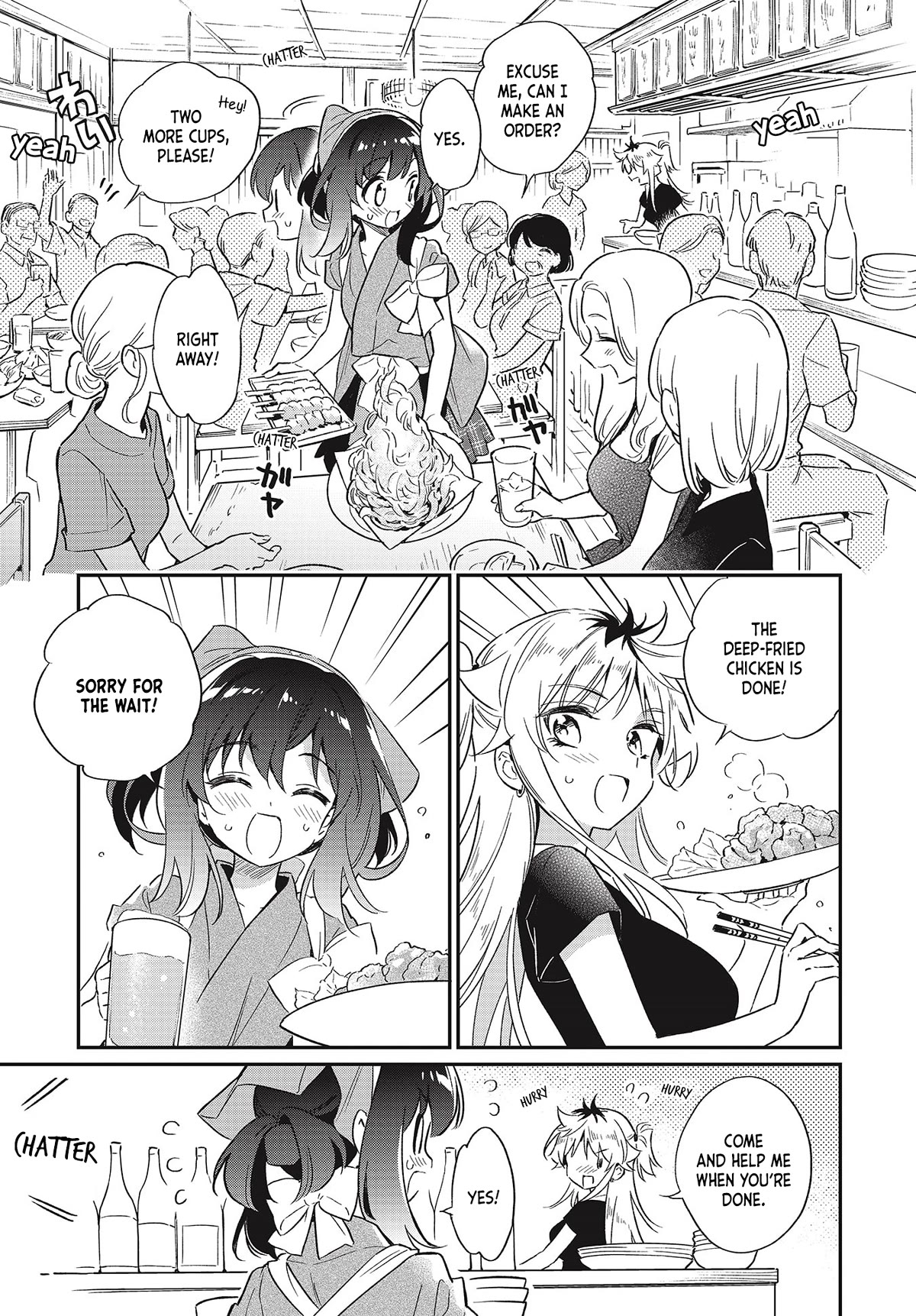 Chotto Ippai! Chapter 58 page 1 - Chapter 58: Koharuya Relaxation