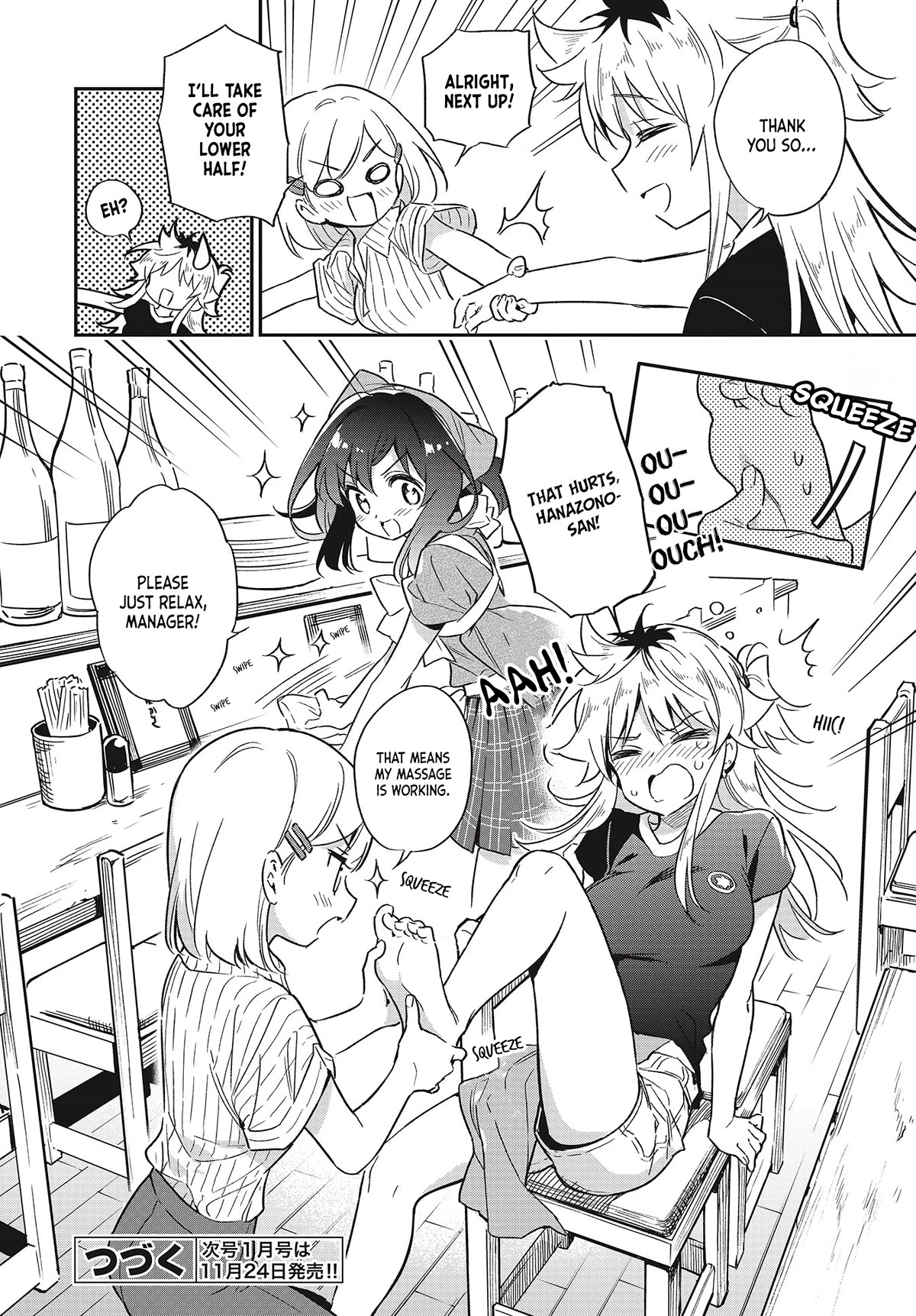 Chotto Ippai! Chapter 58 page 20 - Chapter 58: Koharuya Relaxation