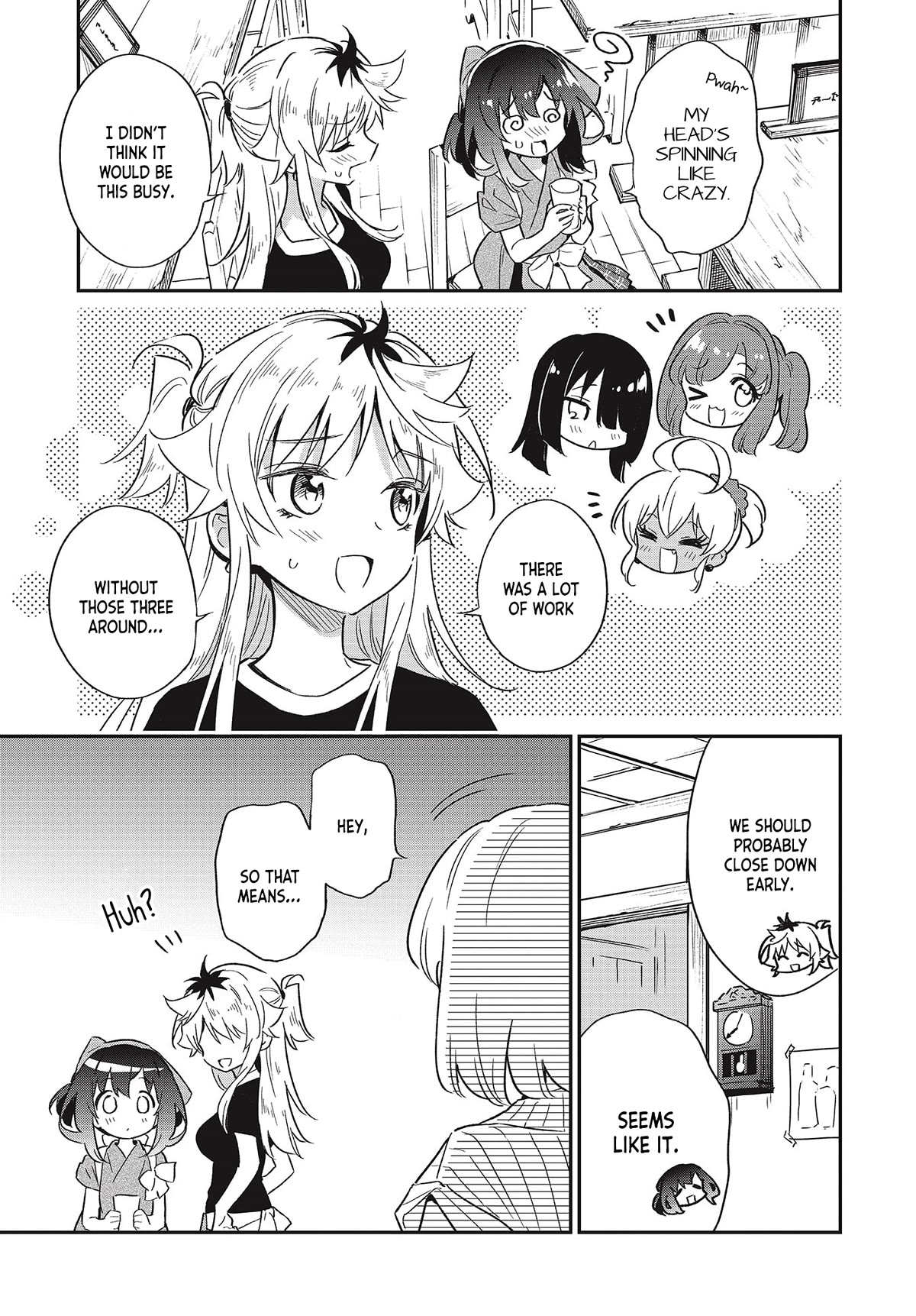 Chotto Ippai! Chapter 58 page 5 - Chapter 58: Koharuya Relaxation