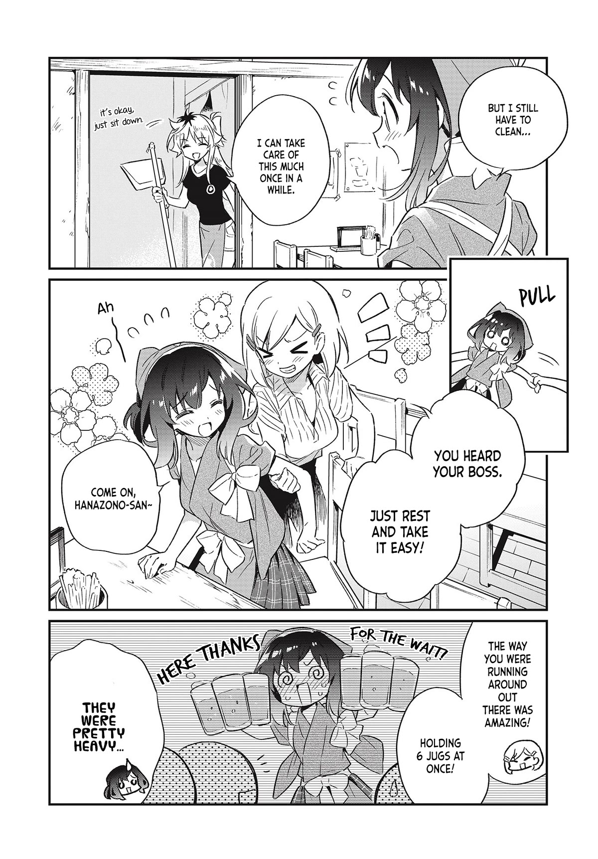 Chotto Ippai! Chapter 58 page 8 - Chapter 58: Koharuya Relaxation