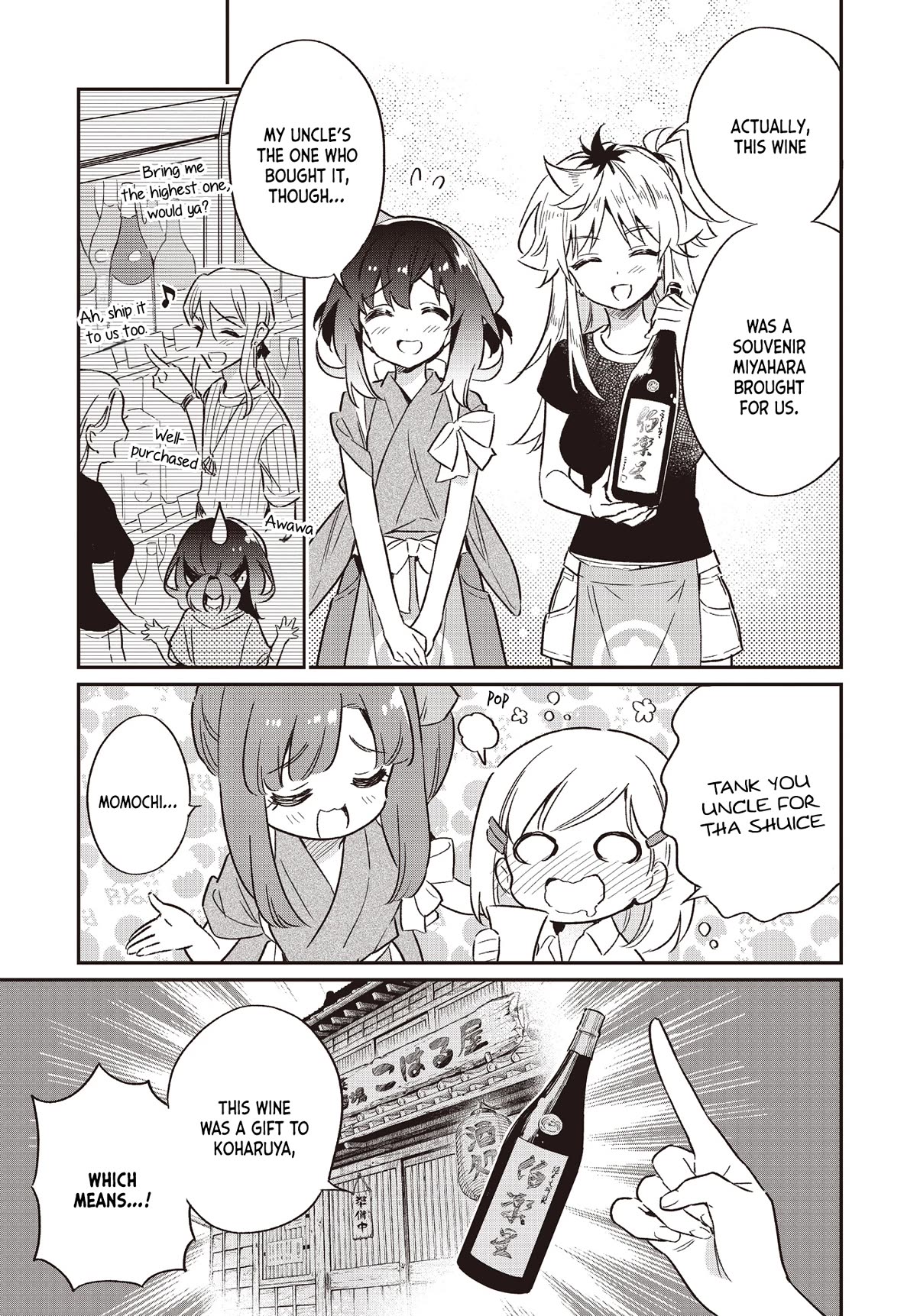Chotto Ippai! Chapter 63 page 13 - Chapter 63: A Travel Story