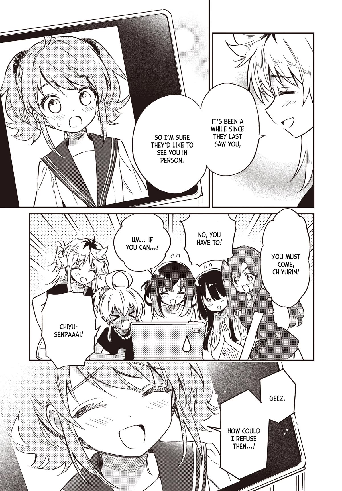 Chotto Ippai! Chapter 68 page 13 - Chapter 68: At the Usual Koharuya
