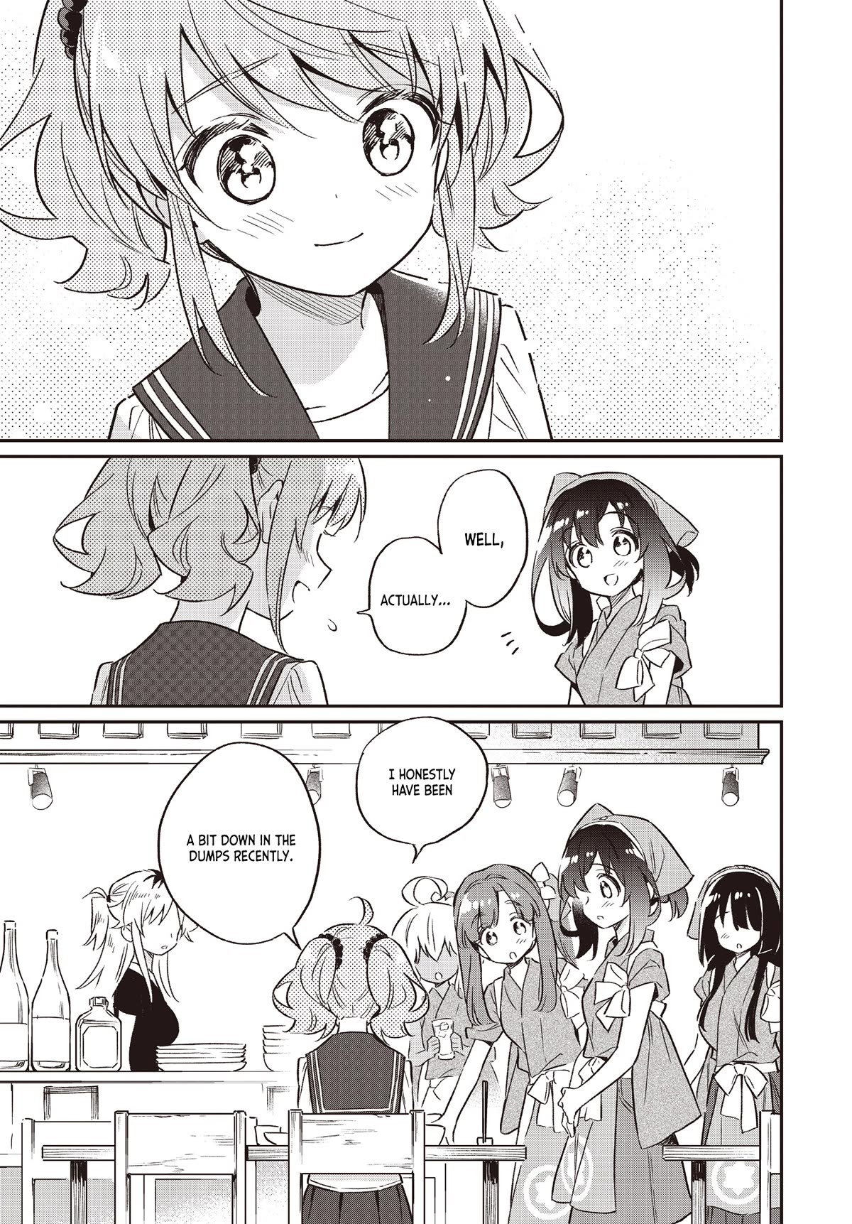 Chotto Ippai! Chapter 68 page 21 - Chapter 68: At the Usual Koharuya