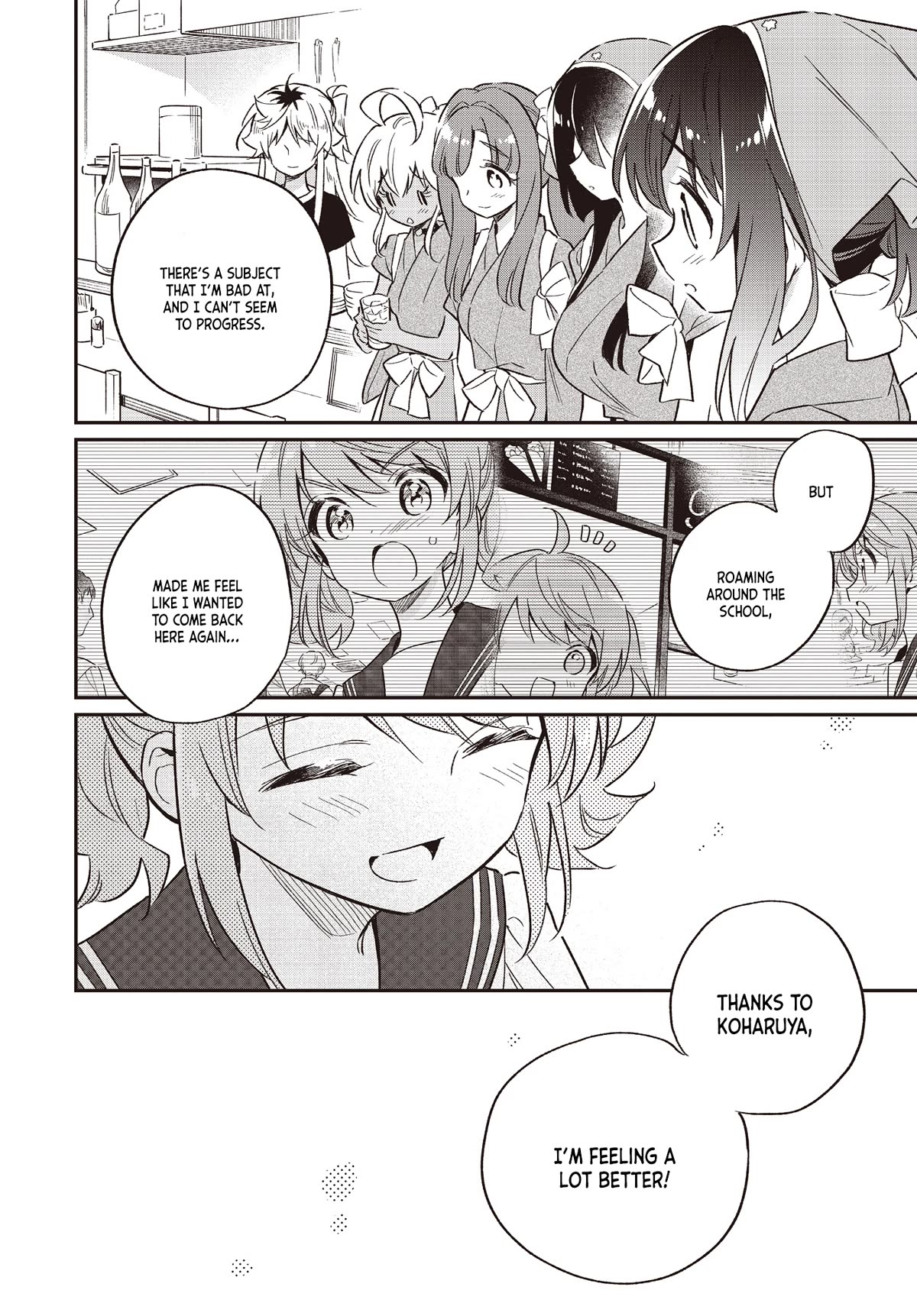 Chotto Ippai! Chapter 68 page 22 - Chapter 68: At the Usual Koharuya
