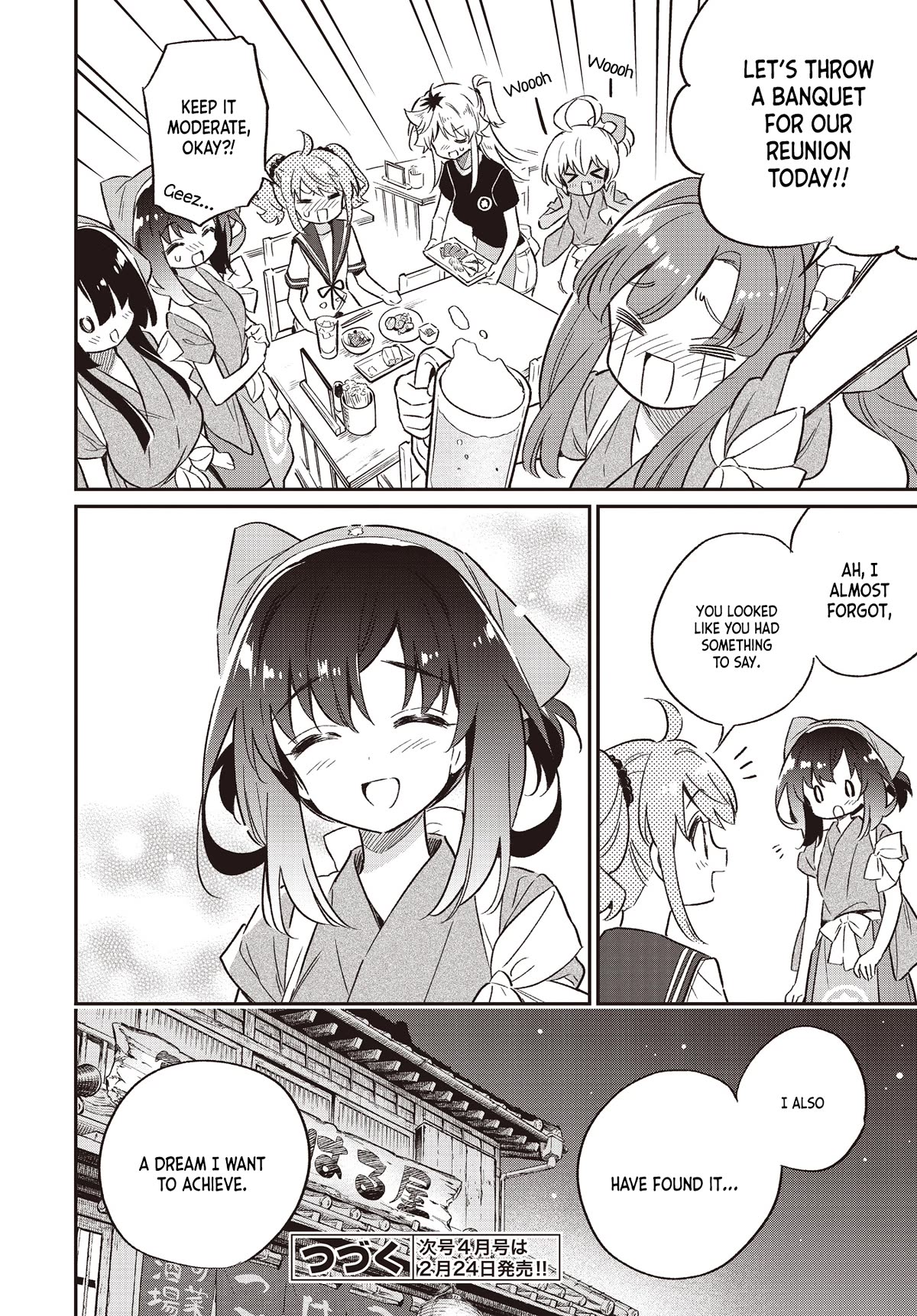 Chotto Ippai! Chapter 68 page 24 - Chapter 68: At the Usual Koharuya
