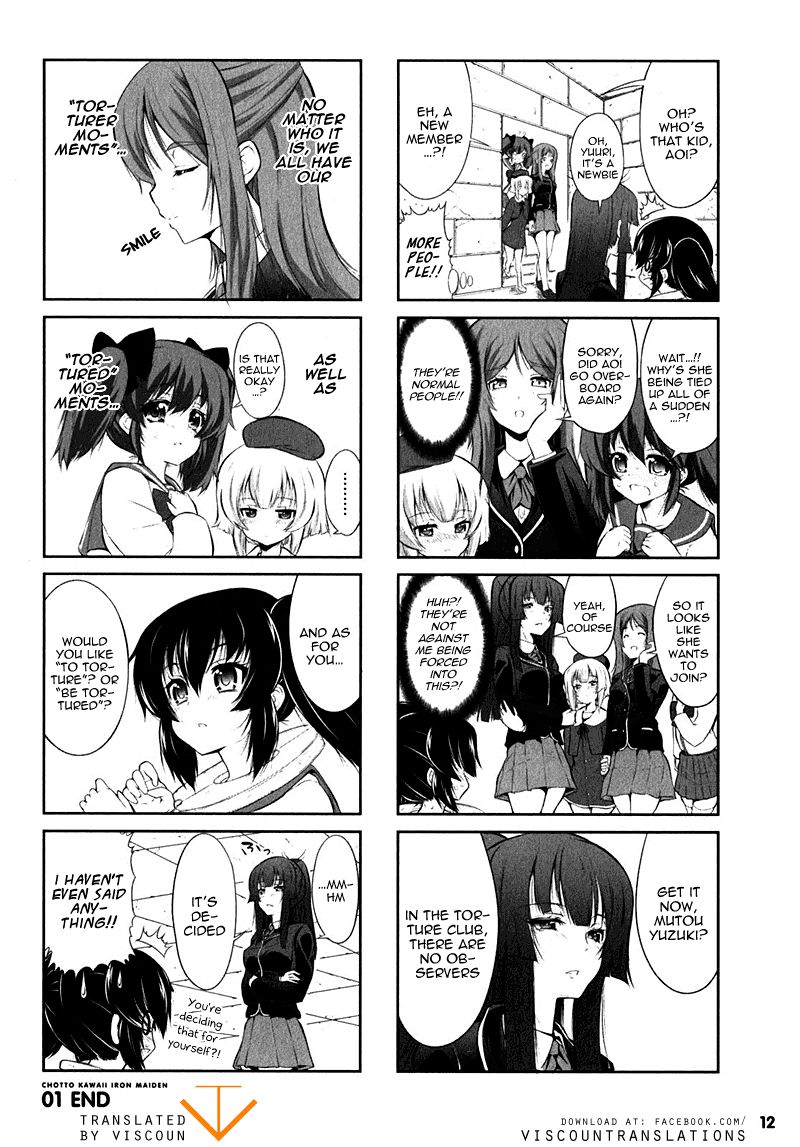 Chotto Kawaii Iron Maiden Chapter 1 page 12 - Chapter 1