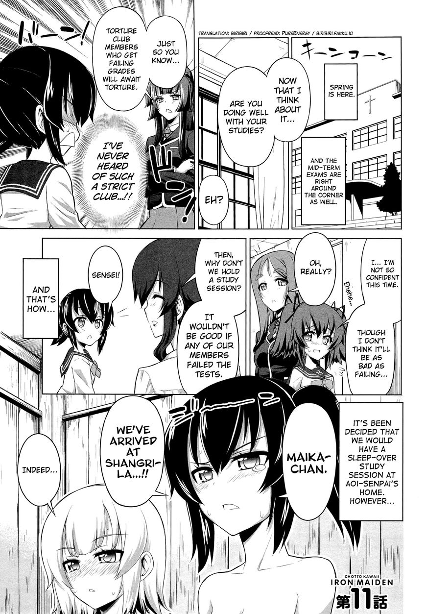 Chotto Kawaii Iron Maiden Chapter 11 page 1 - Chapter 11