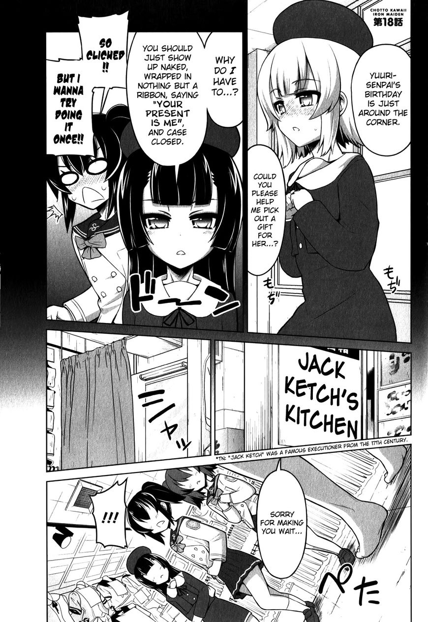 Chotto Kawaii Iron Maiden Chapter 18 page 1 - Chapter 18