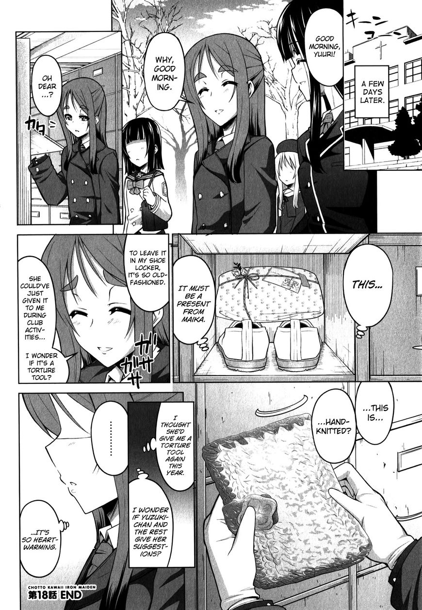 Chotto Kawaii Iron Maiden Chapter 18 page 12 - Chapter 18