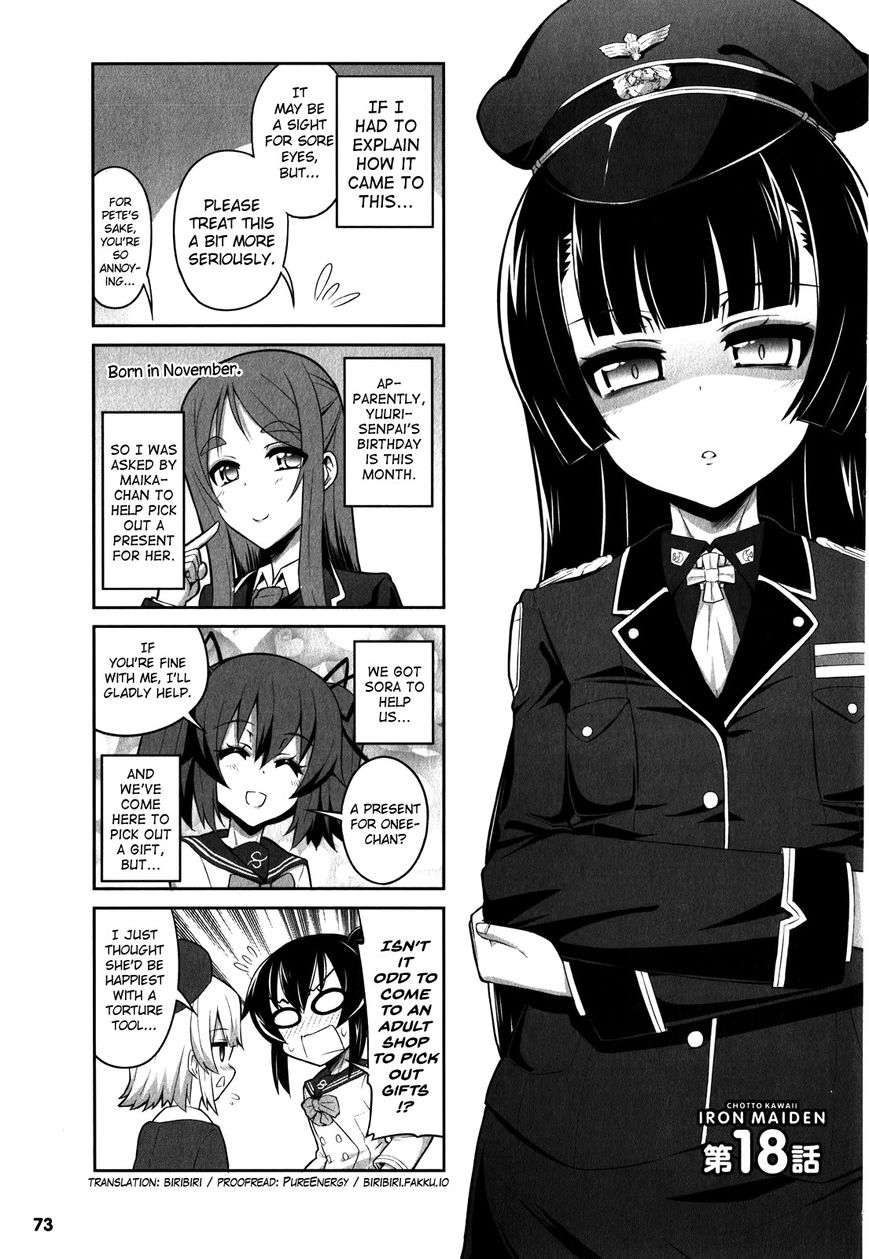 Chotto Kawaii Iron Maiden Chapter 18 page 3 - Chapter 18