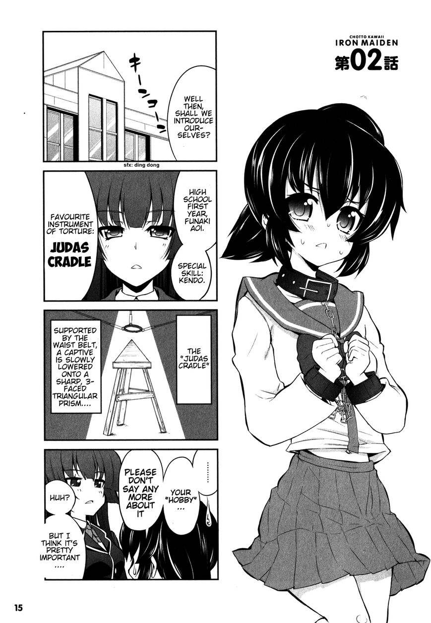 Chotto Kawaii Iron Maiden Chapter 2 page 3 - Chapter 2