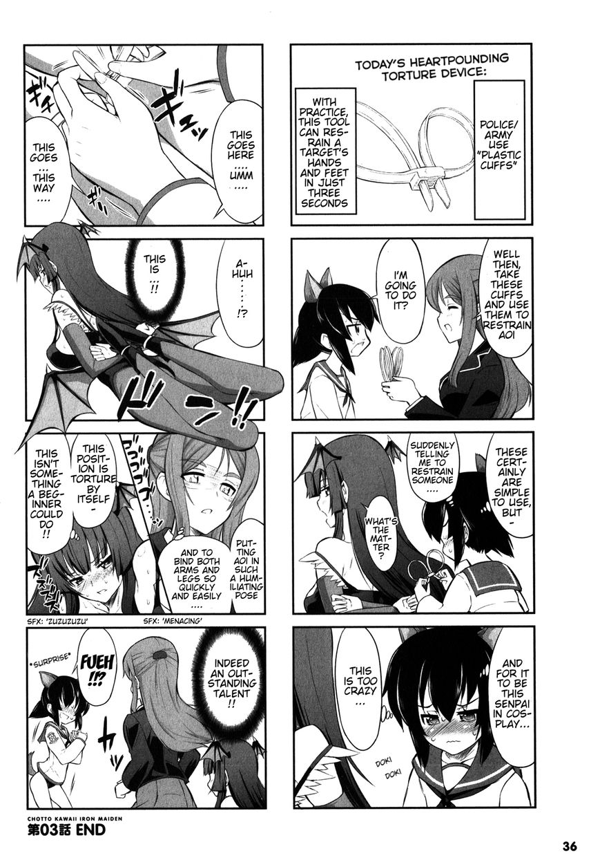 Chotto Kawaii Iron Maiden Chapter 3 page 12 - Chapter 3