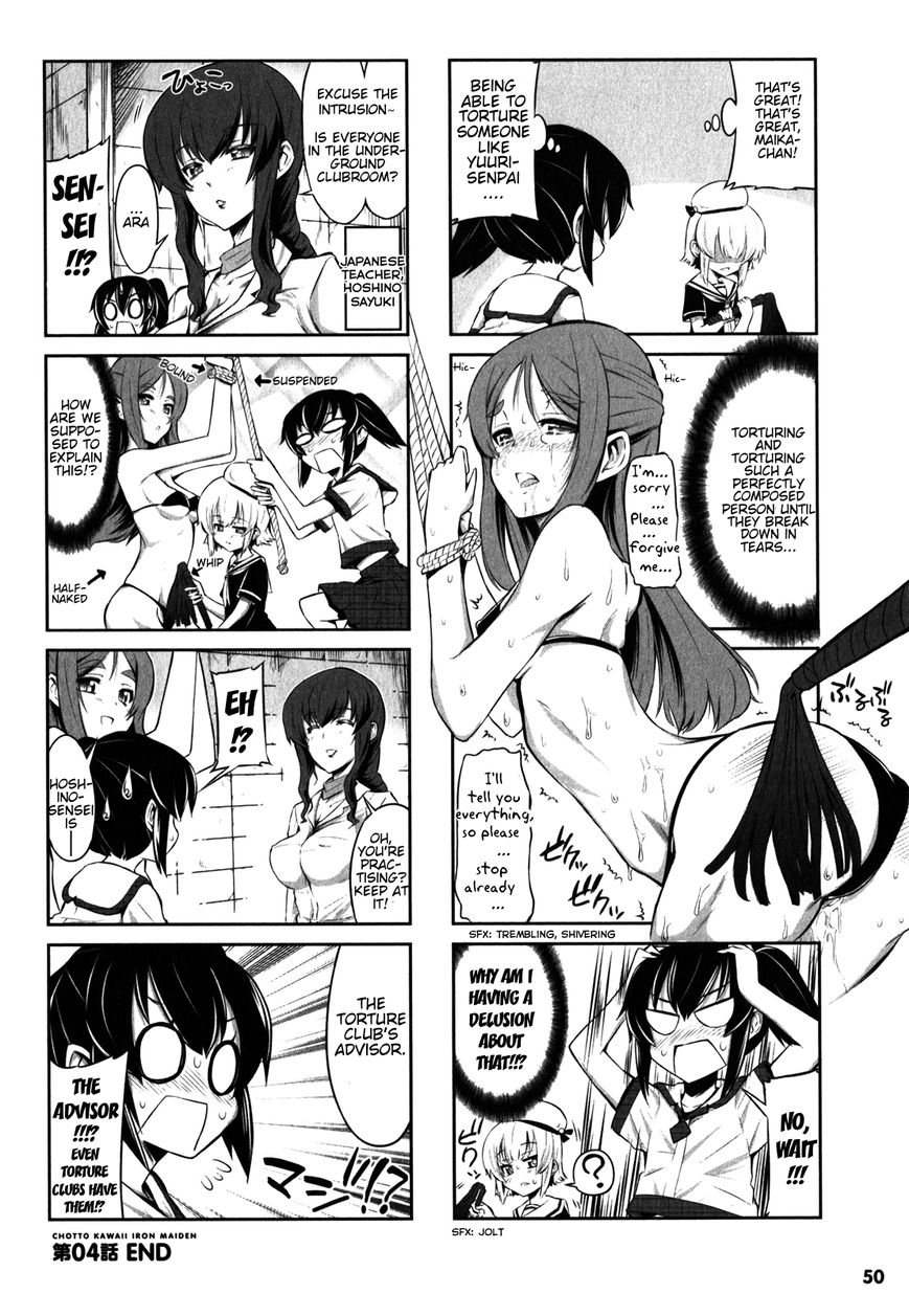 Chotto Kawaii Iron Maiden Chapter 4 page 12 - Chapter 4