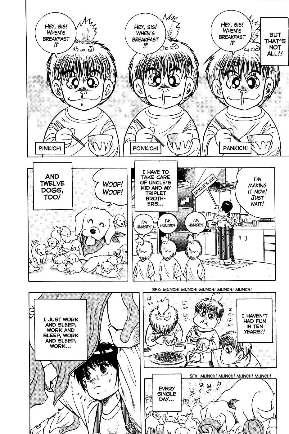 Chou Kakutou Densetsu Ashita Kagayake!! Chapter 1 page 18 - Chapter 1: I Won't Lose!!