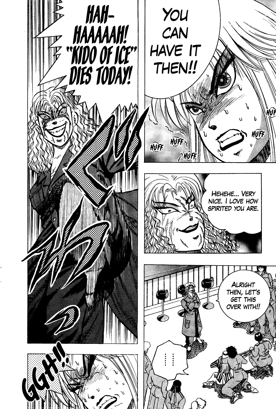Chou Kakutou Densetsu Ashita Kagayake!! Chapter 13 page 18 - Chapter 13: Kido Moves...