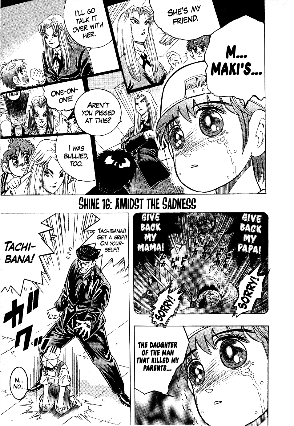 Chou Kakutou Densetsu Ashita Kagayake!! Chapter 16 page 1 - Chapter 16: Amidst the Sadness