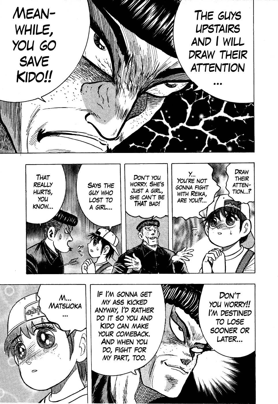 Chou Kakutou Densetsu Ashita Kagayake!! Chapter 16 page 5 - Chapter 16: Amidst the Sadness