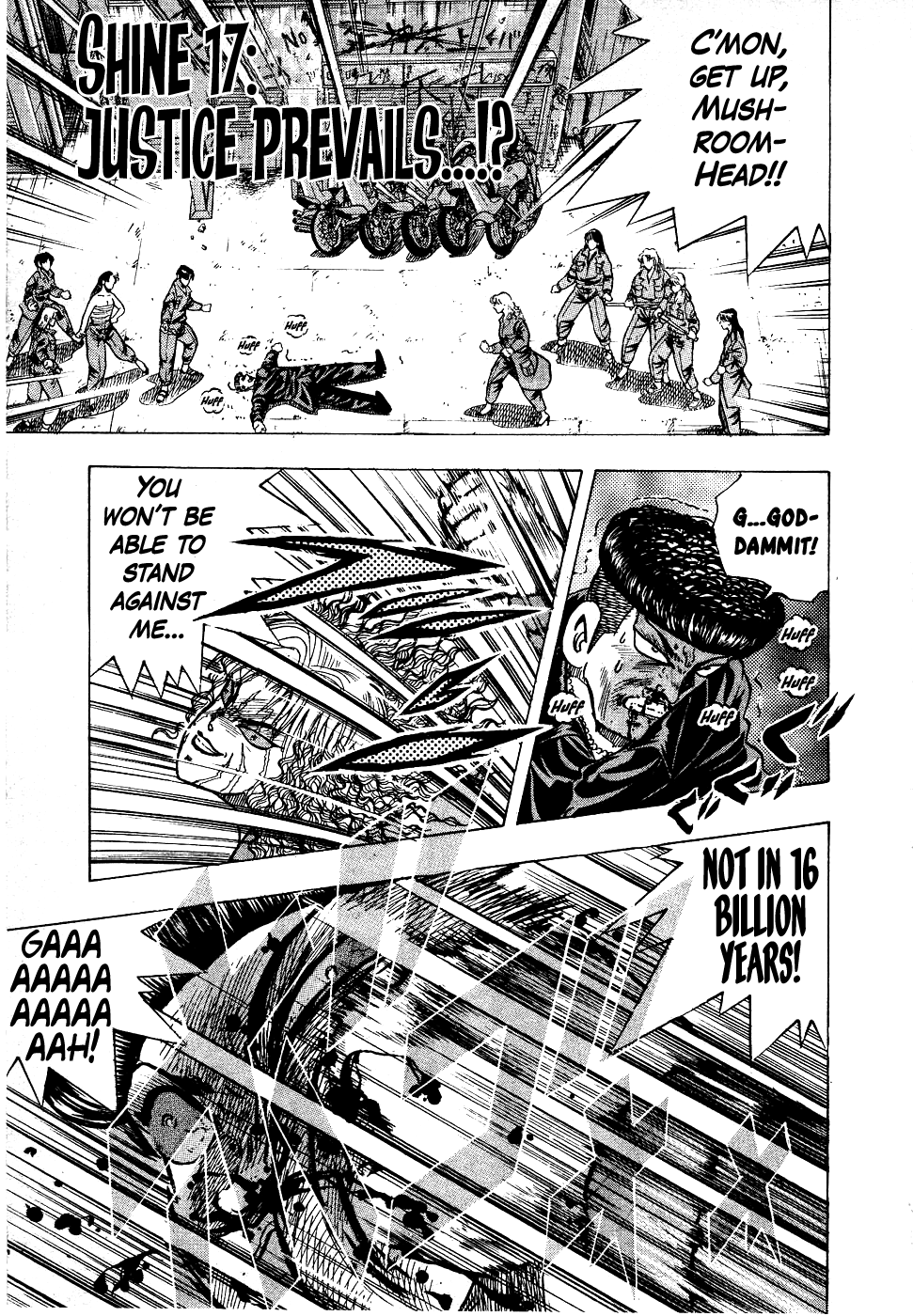 Chou Kakutou Densetsu Ashita Kagayake!! Chapter 17 page 1 - Chapter 17: Justice Prevails...!?
