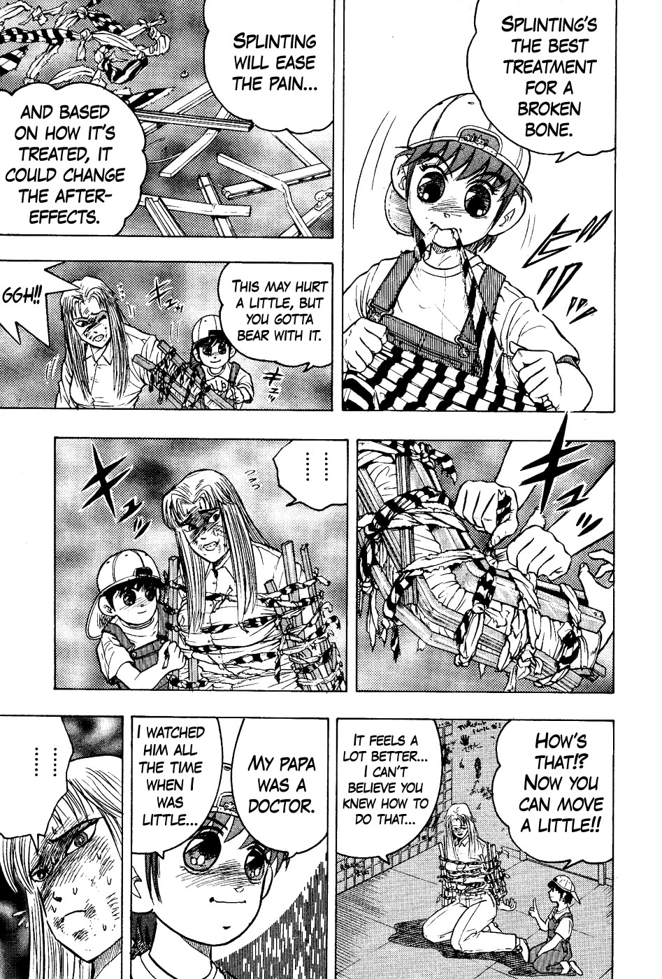 Chou Kakutou Densetsu Ashita Kagayake!! Chapter 17 page 7 - Chapter 17: Justice Prevails...!?