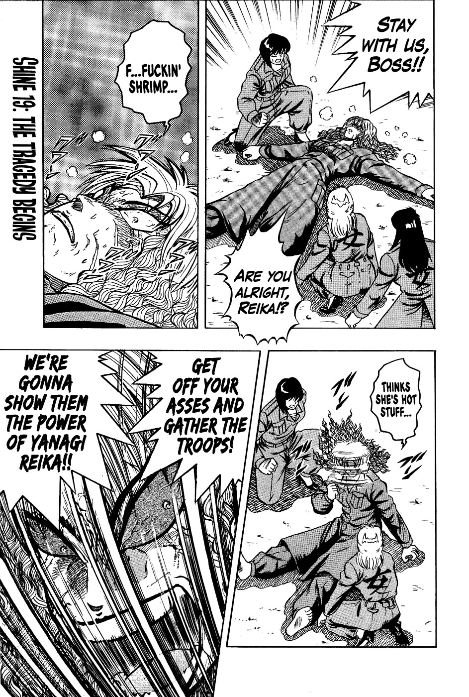 Chou Kakutou Densetsu Ashita Kagayake!! Chapter 19 page 1 - Chapter 19: The Tragedy Begins