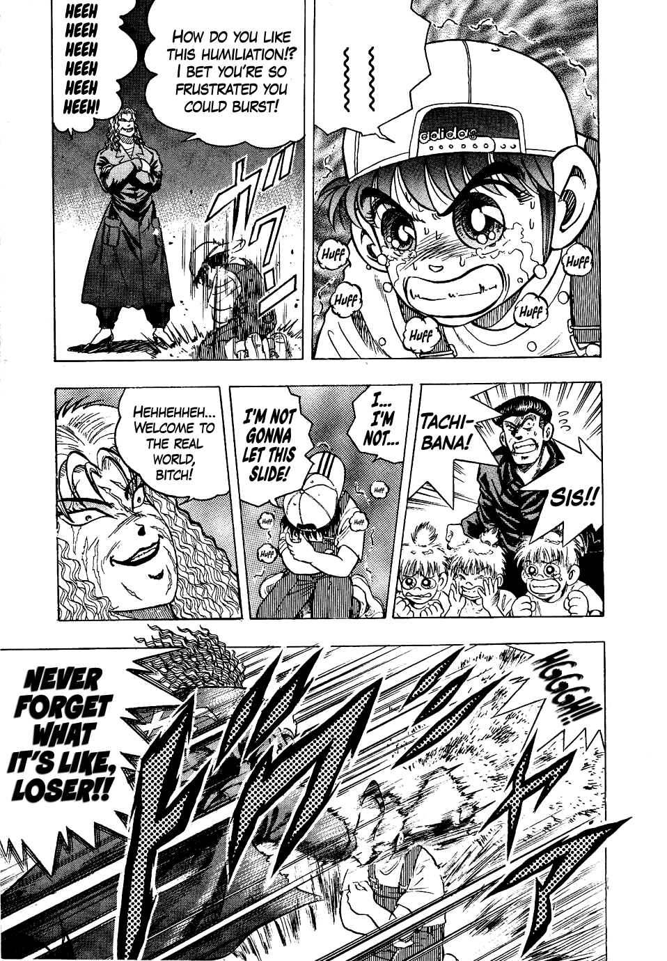 Chou Kakutou Densetsu Ashita Kagayake!! Chapter 21 page 7 - Chapter 21: Misaki Rises