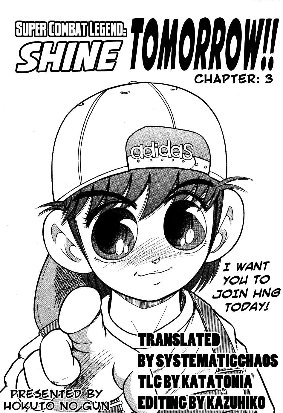 Chou Kakutou Densetsu Ashita Kagayake!! Chapter 3 page 23 - Chapter 3: I Have the Potential