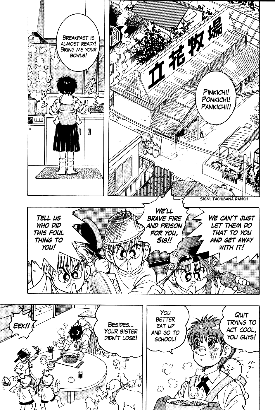 Chou Kakutou Densetsu Ashita Kagayake!! Chapter 5 page 3 - Chapter 5: I Just Gotta Try!!