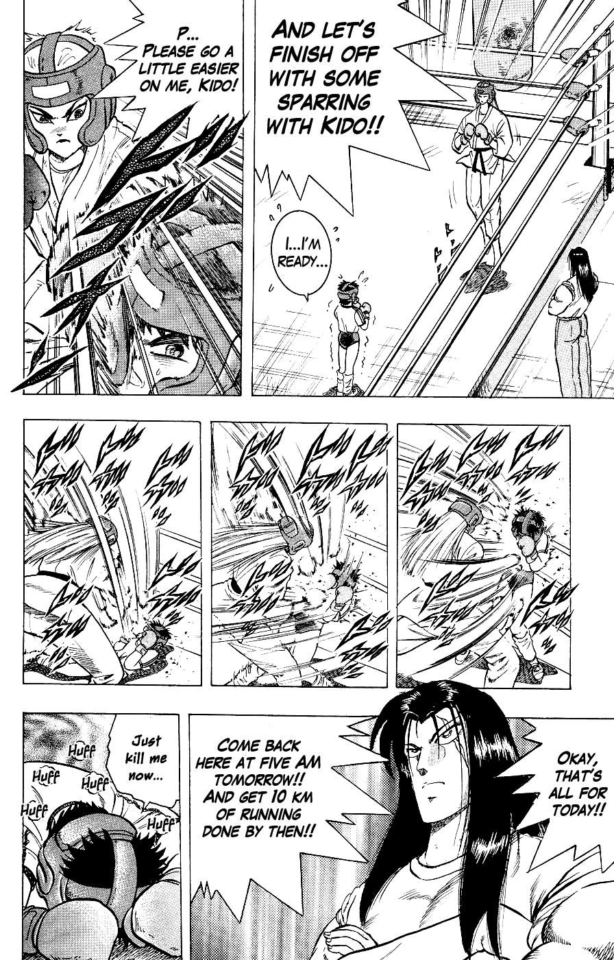Chou Kakutou Densetsu Ashita Kagayake!! Chapter 6 page 11 - Chapter 6: I'll Keep On Running