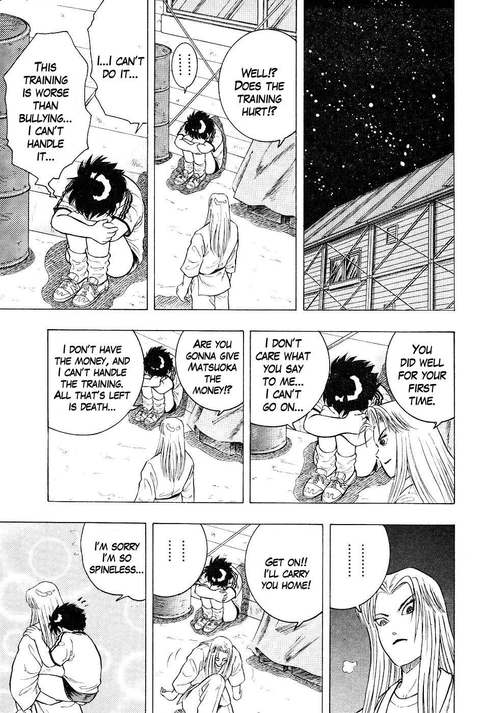 Chou Kakutou Densetsu Ashita Kagayake!! Chapter 6 page 12 - Chapter 6: I'll Keep On Running
