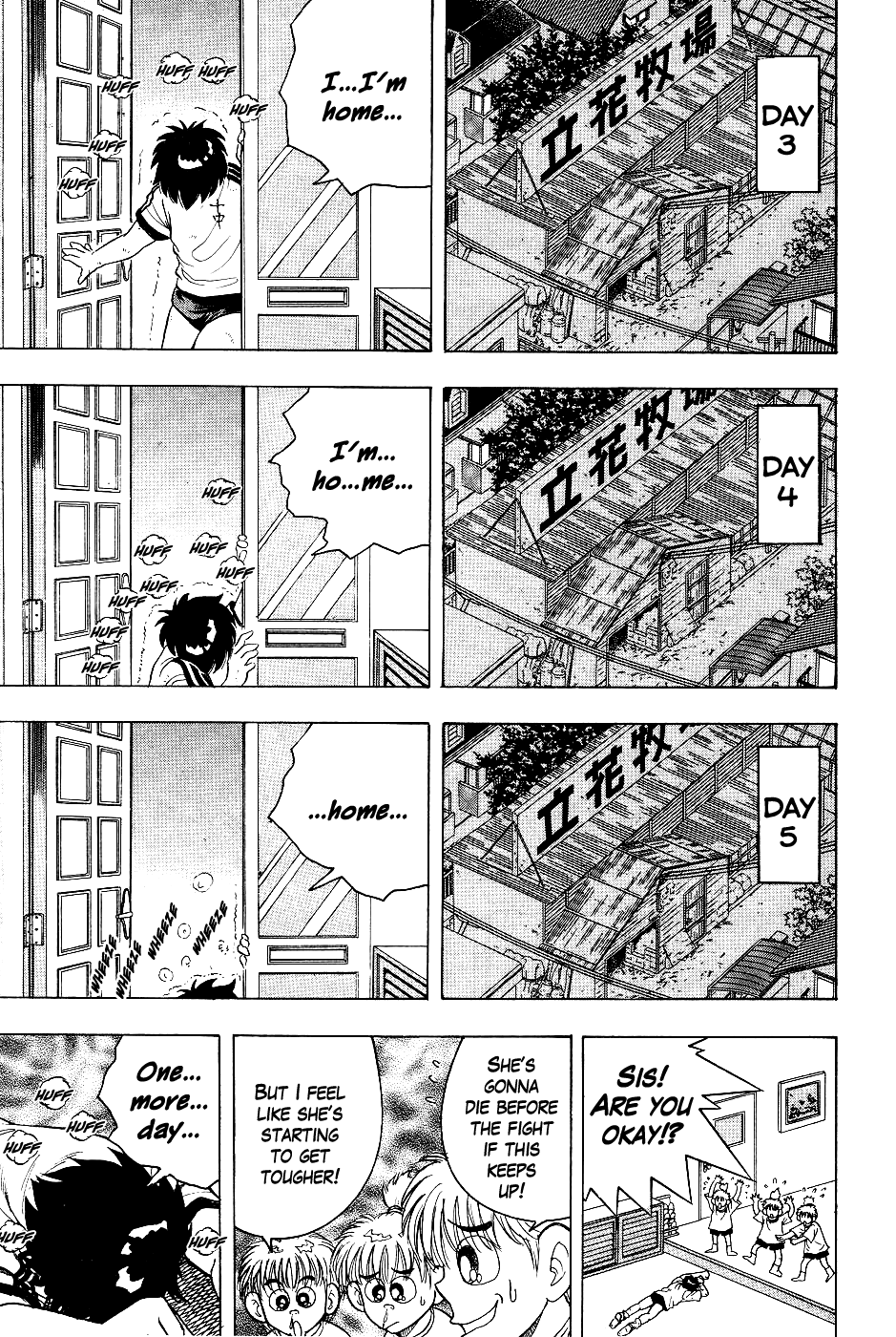 Chou Kakutou Densetsu Ashita Kagayake!! Chapter 6 page 18 - Chapter 6: I'll Keep On Running