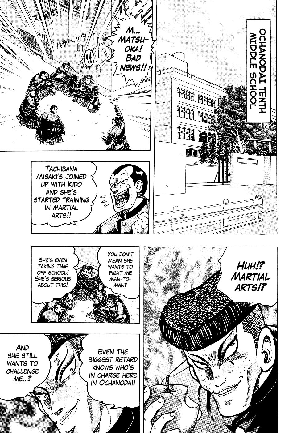 Chou Kakutou Densetsu Ashita Kagayake!! Chapter 6 page 4 - Chapter 6: I'll Keep On Running