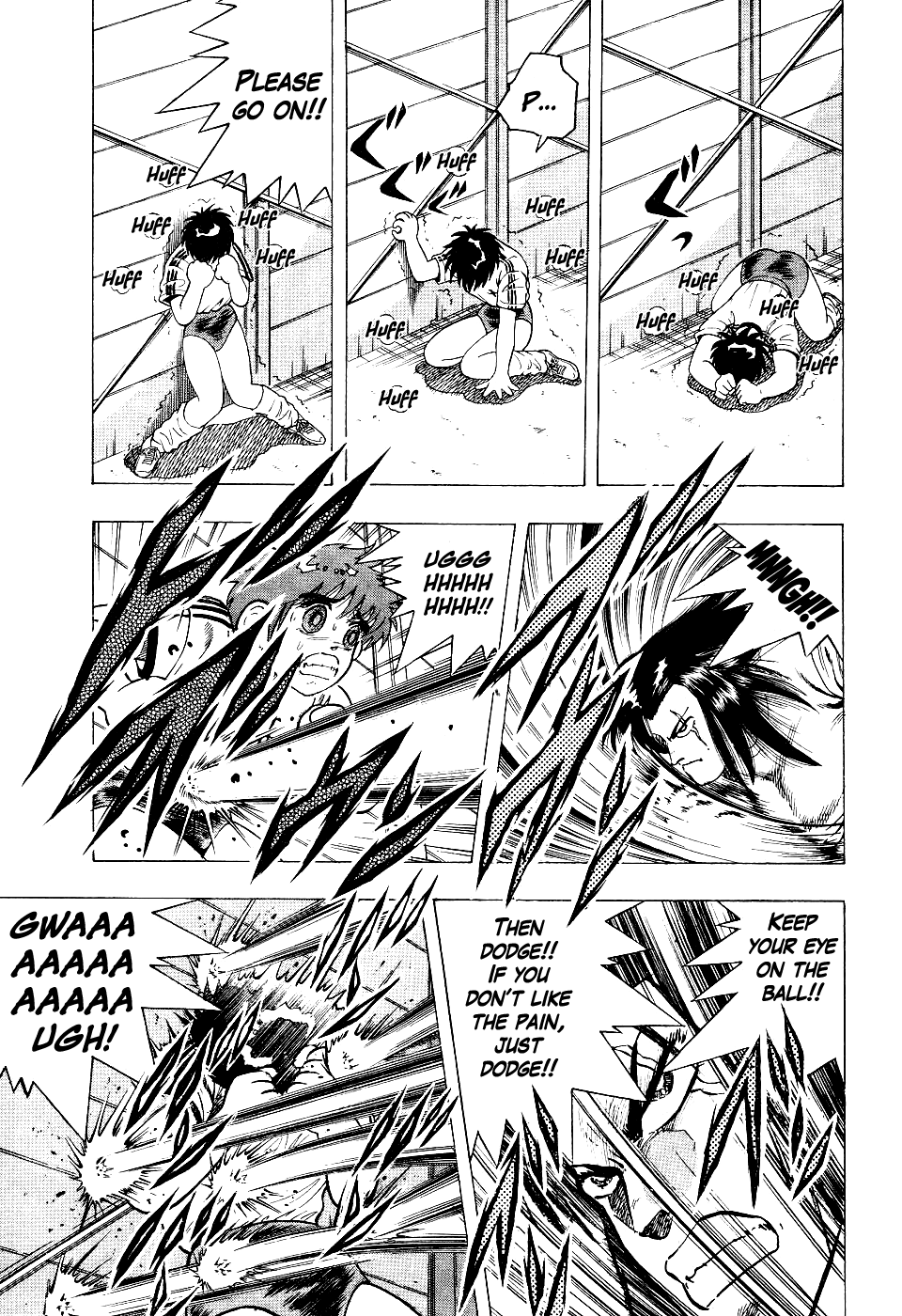 Chou Kakutou Densetsu Ashita Kagayake!! Chapter 6 page 8 - Chapter 6: I'll Keep On Running