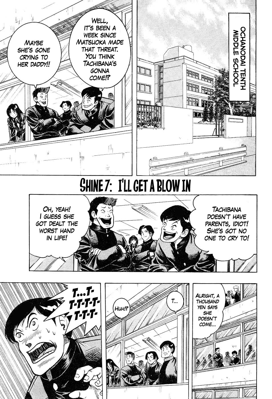 Chou Kakutou Densetsu Ashita Kagayake!! Chapter 7 page 1 - Chapter 7: I'll Get a Blow In
