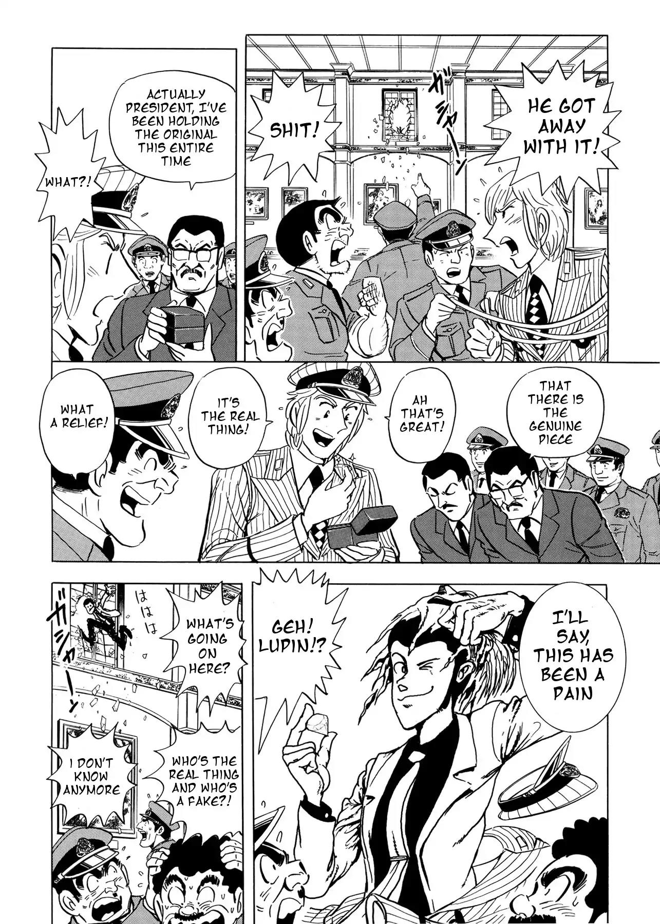Chou Kochikame Chapter 2 page 10 - Chapter 2: Kochikame x Lupin III - Ryoutsu Kankichi vs Lupin III