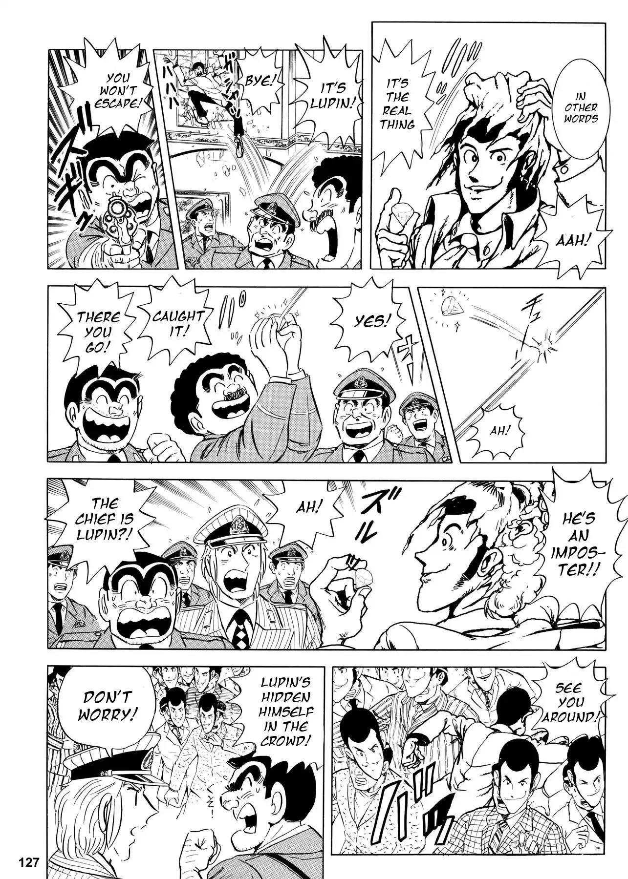 Chou Kochikame Chapter 2 page 7 - Chapter 2: Kochikame x Lupin III - Ryoutsu Kankichi vs Lupin III