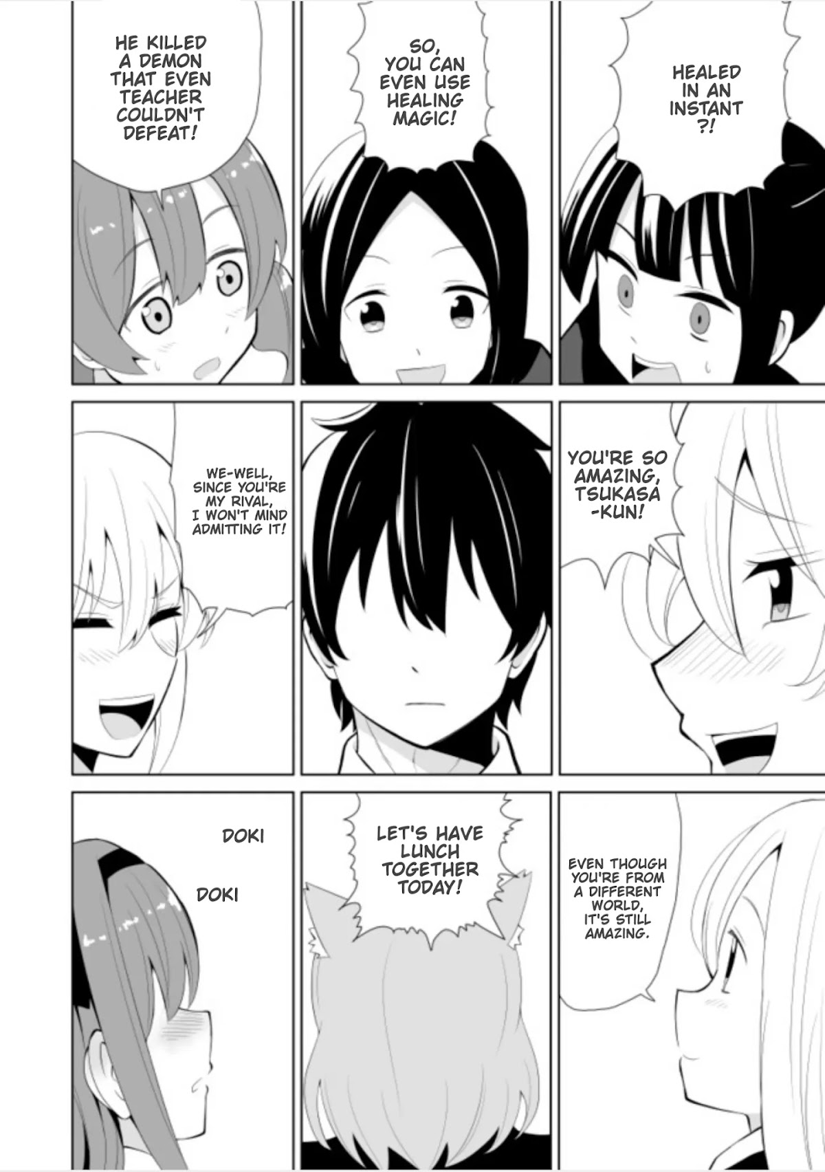 Chou onna kirai na ore ga isekai no joshi-ko ni ryugaku suru koto ni natta - serialization Chapter 1 page 7 - Chapter 1