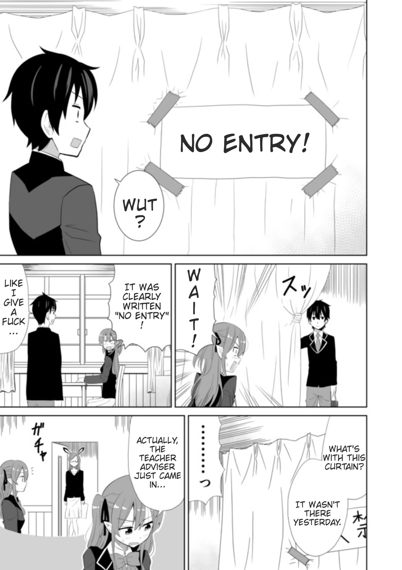 Chou onna kirai na ore ga isekai no joshi-ko ni ryugaku suru koto ni natta - serialization Chapter 11 page 3 - Chapter 11