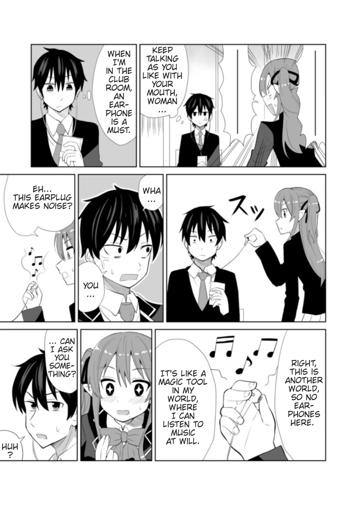 Chou onna kirai na ore ga isekai no joshi-ko ni ryugaku suru koto ni natta - serialization Chapter 11 page 7 - Chapter 11