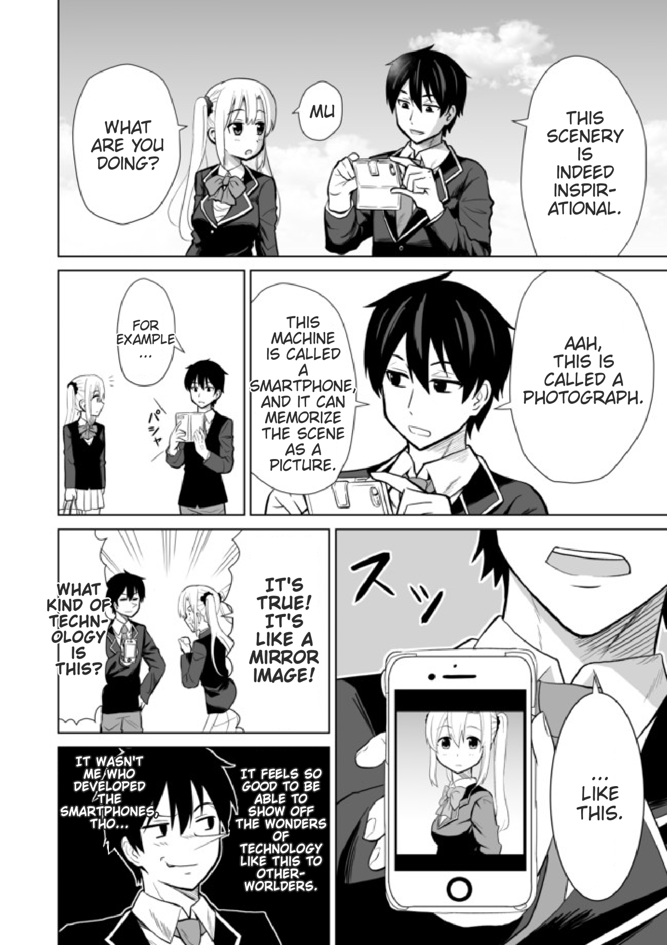 Chou onna kirai na ore ga isekai no joshi-ko ni ryugaku suru koto ni natta - serialization Chapter 12 page 4 - Chapter 12