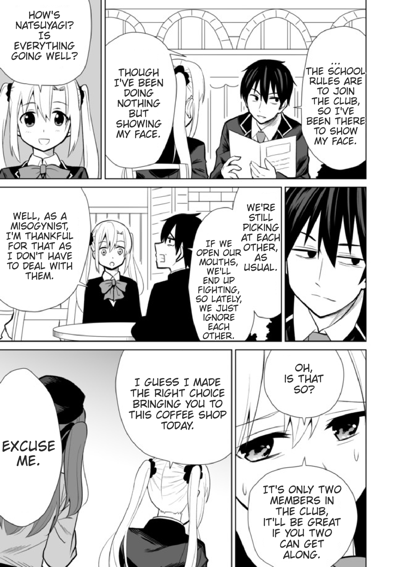 Chou onna kirai na ore ga isekai no joshi-ko ni ryugaku suru koto ni natta - serialization Chapter 12 page 7 - Chapter 12