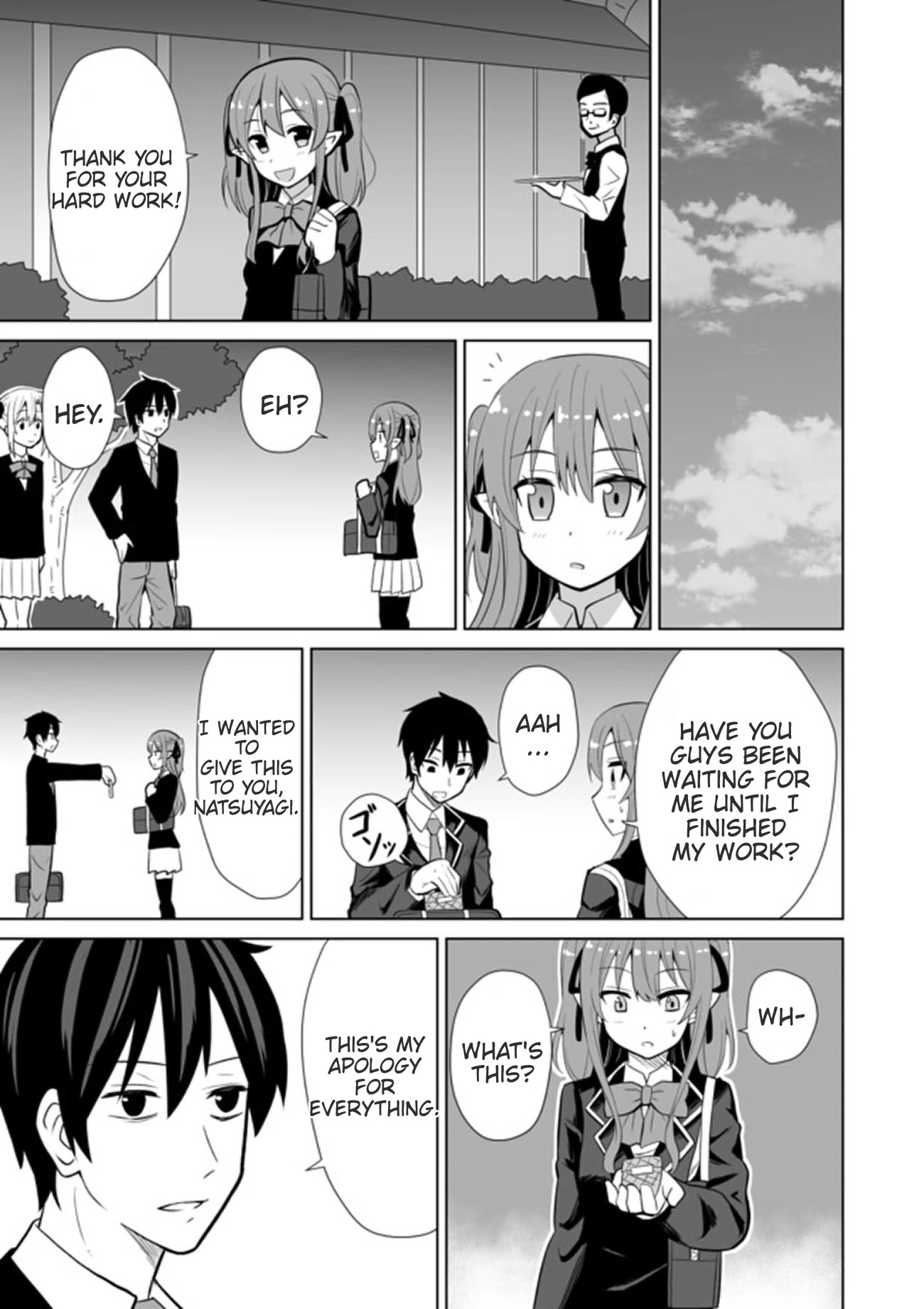 Chou onna kirai na ore ga isekai no joshi-ko ni ryugaku suru koto ni natta - serialization Chapter 13 page 5 - Chapter 13