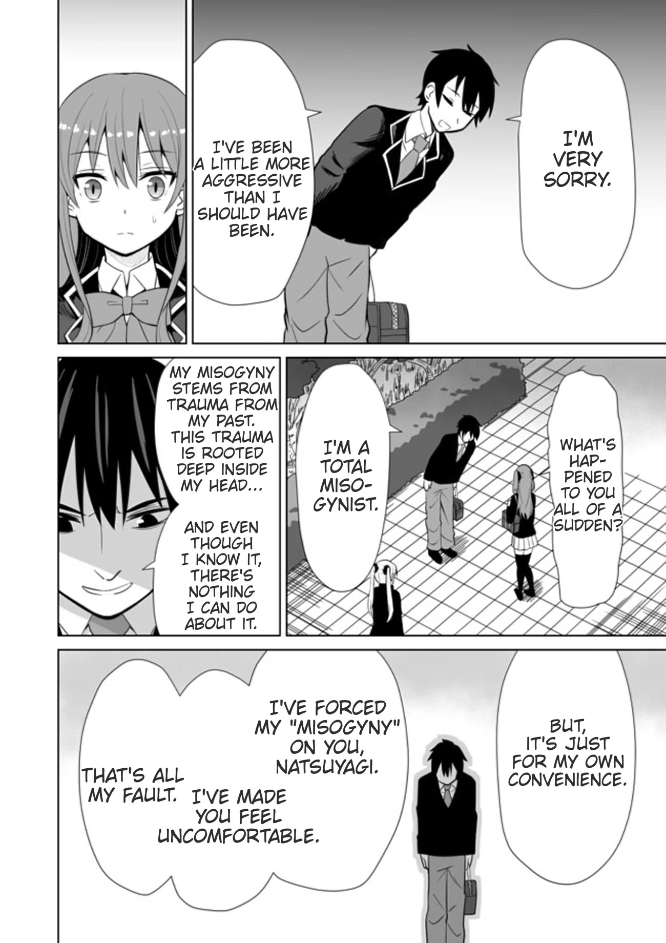 Chou onna kirai na ore ga isekai no joshi-ko ni ryugaku suru koto ni natta - serialization Chapter 13 page 6 - Chapter 13