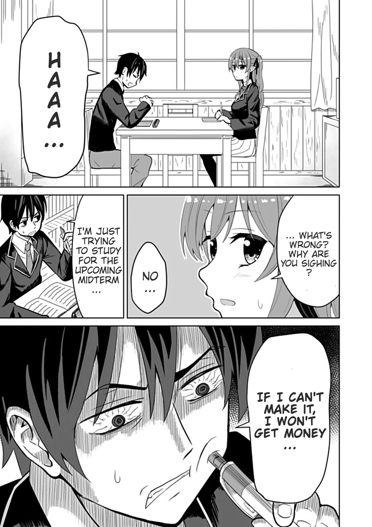 Chou onna kirai na ore ga isekai no joshi-ko ni ryugaku suru koto ni natta - serialization Chapter 14 page 1 - Chapter 14