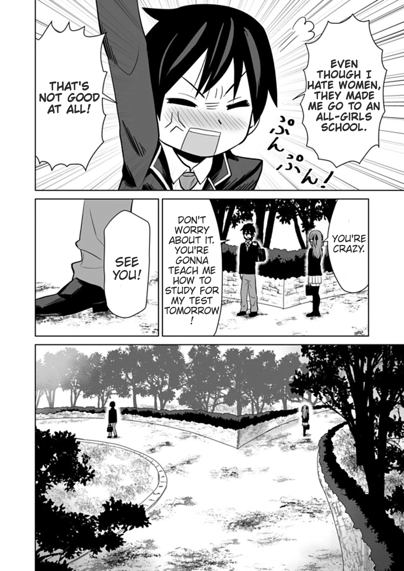 Chou onna kirai na ore ga isekai no joshi-ko ni ryugaku suru koto ni natta - serialization Chapter 15 page 10 - Chapter 15