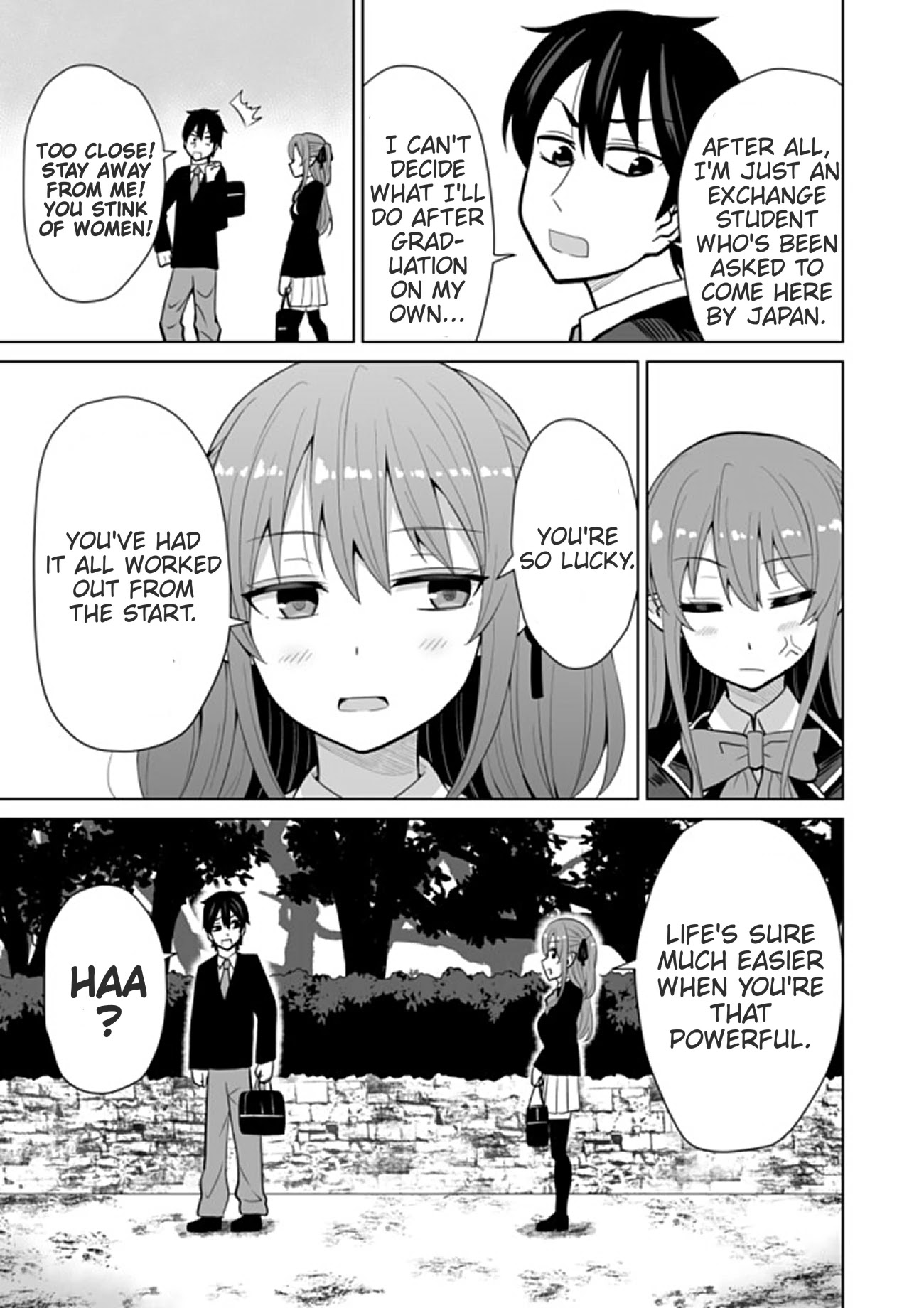 Chou onna kirai na ore ga isekai no joshi-ko ni ryugaku suru koto ni natta - serialization Chapter 15 page 9 - Chapter 15